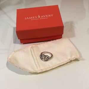 James Avery cross ring